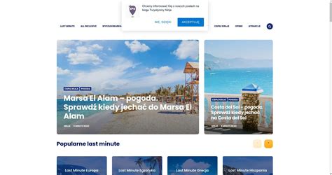 Wypróbuj funkcjonalności portalu Turystycznyninja.pl i zorganizuj perfekcyjny urlopowy wypoczynek. 2022